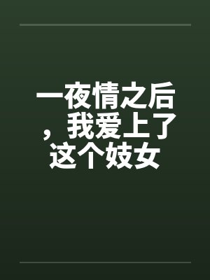 一夜情之后，我爱上了这个妓女封面