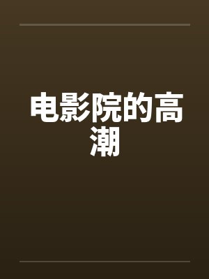 电影院的高潮封面