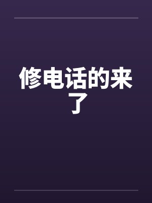 修电话的来了封面