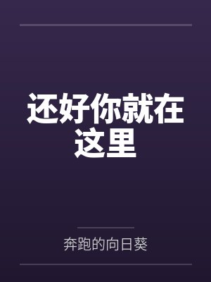 还好你就在这里封面
