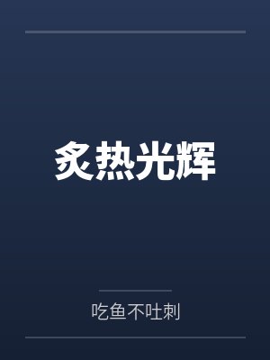 炙热光辉封面